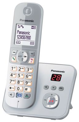 Panasonic KX-TG6821GS perlsilber mit AB