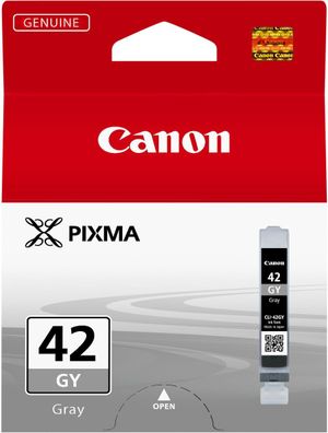Canon Tintenpatrone CLI-42GY grau (ca. 492 Seiten)