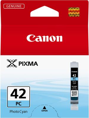 Canon Tintenpatrone CLI-42PC Foto-cyan (ca. 292 Seiten)