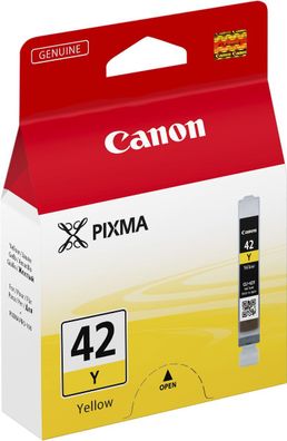 Canon Tintenpatrone CLI-42Y gelb (ca. 284 Seiten)