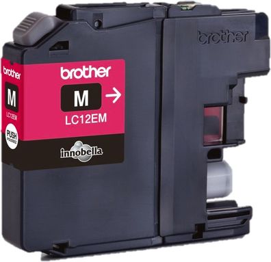 Brother Tintenpatrone LC-12EM Magenta (ca. 1200 Seiten)