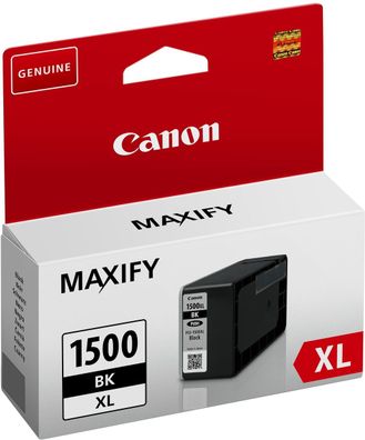 Canon Tintenpatrone PGI-1500XL schwarz (ca. 1200 Seiten)