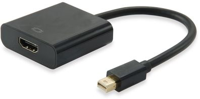 equip MiniDisplayPort to HDMI Adapter, M/ F, Black