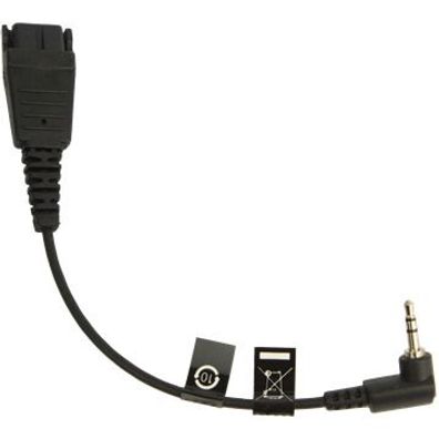 JABRA Anschlusskabel QD auf 3,5 mm Klinke f. Blackberry/Iphone