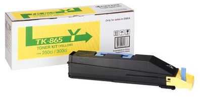 Kyocera Toner TK-865Y Gelb (ca. 12.000 Seiten)