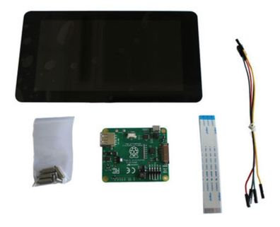 Raspberry Pi 7Zoll Display für B+ und Pi 2, 3