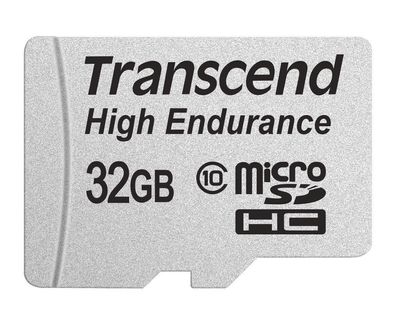 Transcend 32GB microSDHC Class 10, Hochbelastbar