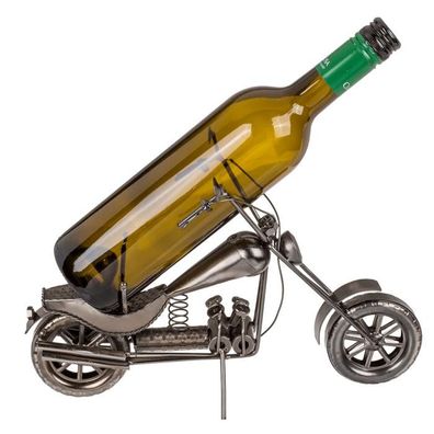 Flaschenhalter Motorrad II aus Metall