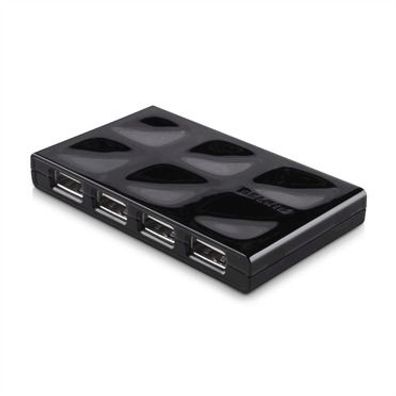 Belkin USB 2.0 Quilted Hub, 7 Ports, EU Power Supply