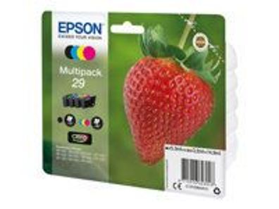Epson Tintenpatrone 29 Multipack (BK/ M/ C/ Y) (ca.180 Seiten)