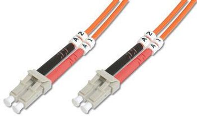 LWL Patchkabel, LC/LC MM, OM2, 50/125 µ, Duplex 3m