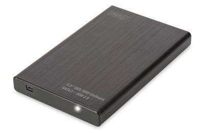 Digitus 2,5 SDD/ HDD-Gehäuse, SATA I-II - USB 2.0
