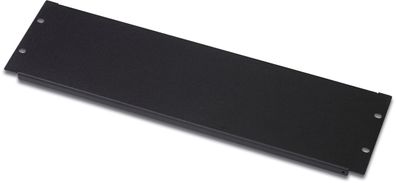Digitus 3HE Blindabdeckplatte Schwarz