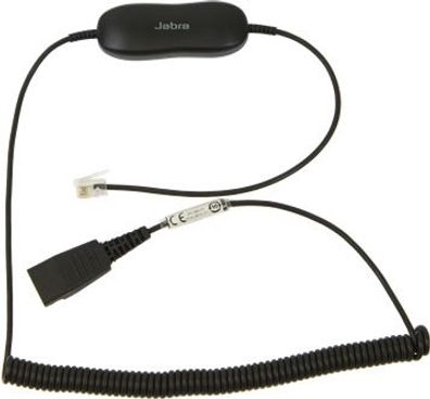 JABRA Anschlusskabel GN1216 (QD auf RJ9) gewendelt (für Avaya)