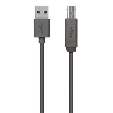 Belkin USB -A/B Kabel, A/B, 4.8m, schwarz