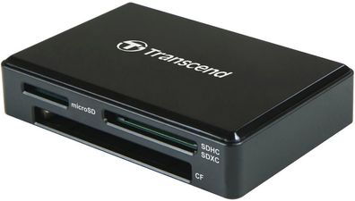 Transcend All-in-1 Multi Kartenlesegerät USB 3.1 Gen1, schwarz