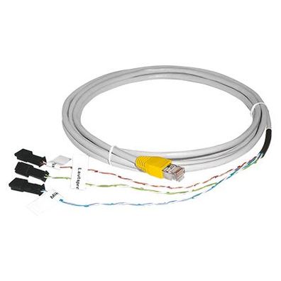 Behnke 20-9309 Patchkabel (3,0 m), RJ45- auf 3x MQS-Stecker