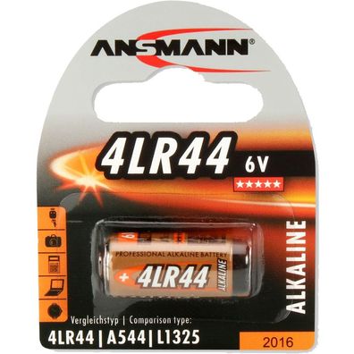 Ansmann 1510-0009 Alkaline Batterie 6V 4LR44