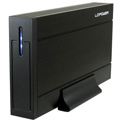 LC-Power LC-35U3-Sirius, externes 3,5Zoll-SATA-Gehäuse, USB 3.0, Alu, schwarz, s