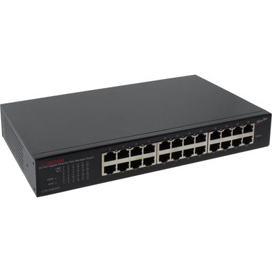 Longshine Gigabit Switch, 24-Port, LCS-GS8424, Desktop-Version, Web Smart SNMP,