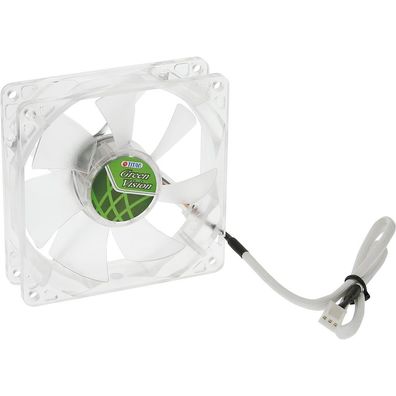 Titan TFD-9225GT12Z/V2(RB) Lüfter 92x92x25mm Green Vision, transparent