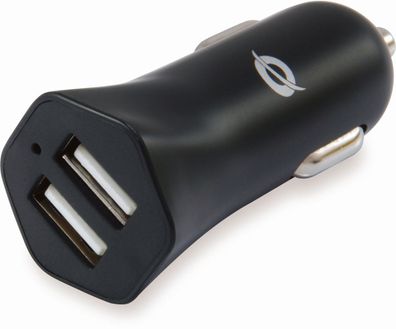 Conceptronic CARDEN 2-Port 12W USB Car Charger