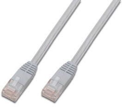 Digitus Prof. CAT 5e U-UTP Flachband-Patchkabel, Cu, 3 m, Weiß