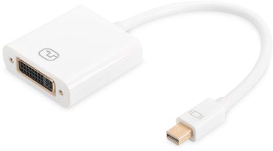 Assmann DisplayPort Adapterkabel mini DP-DVI 0.15m DP1.1a weiß