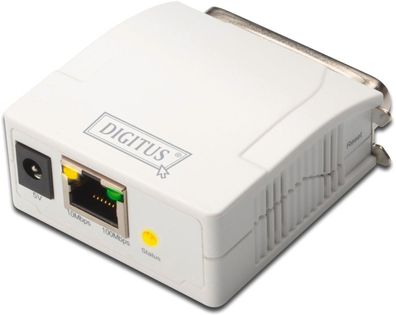 Digitus Fast Ethernet Print Server 1x RJ45 1x DB-36 Centronics