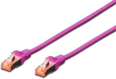 Digitus Professional CAT 6 S-FTP Patchkabel, Cu, 2 m, Violett