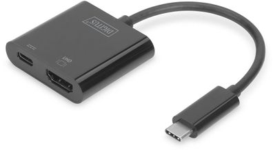 Digitus USB Type-C 4K HDMI Grafik-Adapter + USB-C (PD)