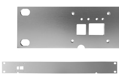 wantec 2wIP Frontplatte für Adapter C(90) 1 Port