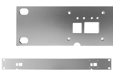 wantec 2wIP Frontplatte für Adapter C(90) 2 Port