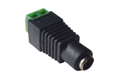 wantec Adapter 5,5mm Hohlbuchse auf Schraubklemmen