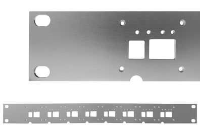 wantec 2wIP Frontplatte für Adapter C(90) 8 Port