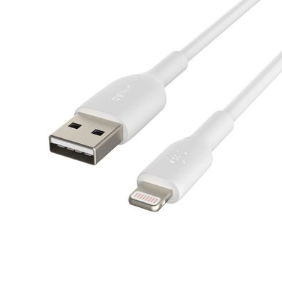 Belkin Lightning Lade/Sync Kabel PVC mfi zertifiziert 15cm wht