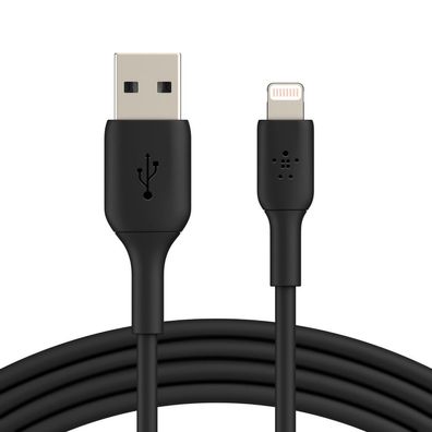 Belkin Lightning Lade/Sync Kabel PVC mfi zertifiziert 1m black