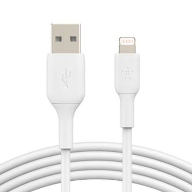 Belkin Lightning Lade/Sync Kabel PVC mfi zertifiziert 3m weiß