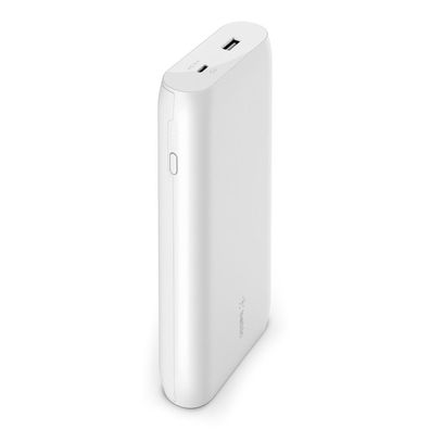 Belkin Power Bank, 20.000 mAh, 30W Power Delivery, weiß