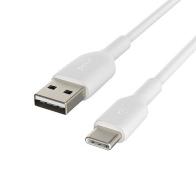 Belkin USB-C/ USB-A Kabel PVC, 15cm, weiß