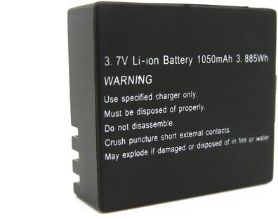 GoXtreme Li-ionen-Akku 3.7V 1050mAh für Vision 4K