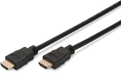 Digitus HDMI Anschlusskabel Typ A St/St 5.0m Full HD schwarz