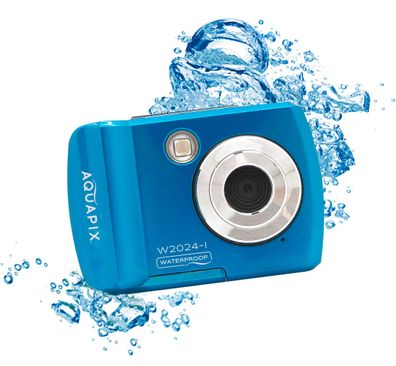 Aquapix Unterwasserkamera W2024-I ZollSplashZoll Eisblau