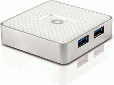 Conceptronic Hubbies USB 3.0 4-Port with Power Adapter