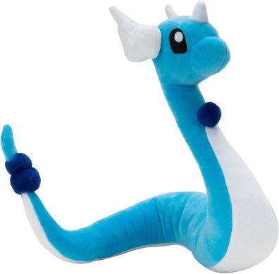 Dragonir / Dragonair Blaue Plüsch Figur 68cm - Takara Pokemon Plüschfigur Stofftiere