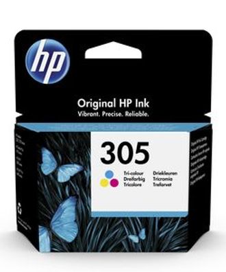 HP Tintenpatrone Nr. 305 Multipack C/ M/ Y (ca. 100 Seiten)