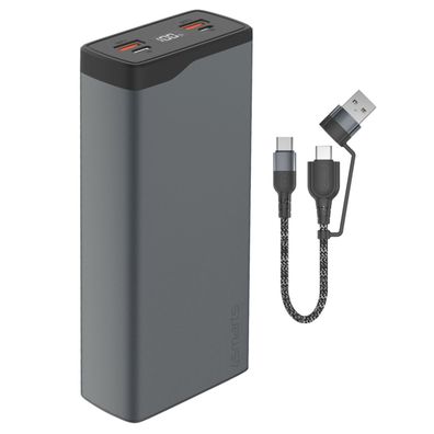 4smarts Powerbank VoltHub Pro 26800mAh QuickCharge PD gunmetal