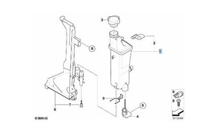 BMW Ausgleichsbehälter für Kühlflüssigkeit - X3 E83 / X5 E53