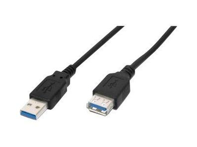 Digitus USB -3.0-Verlängerungskabel Typ A St/Bu, 3.0m