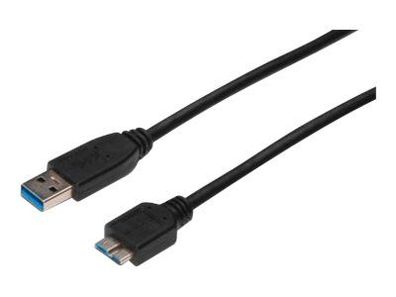 Digitus USB 3.0 Anschlusskabel, A/ St - micro B/ St 1.0m